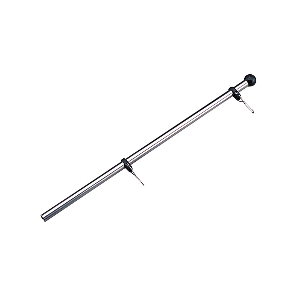 Sea-Dog Stainless Steel Replacement Flag Pole - 17" - Deckhand Marine Supply