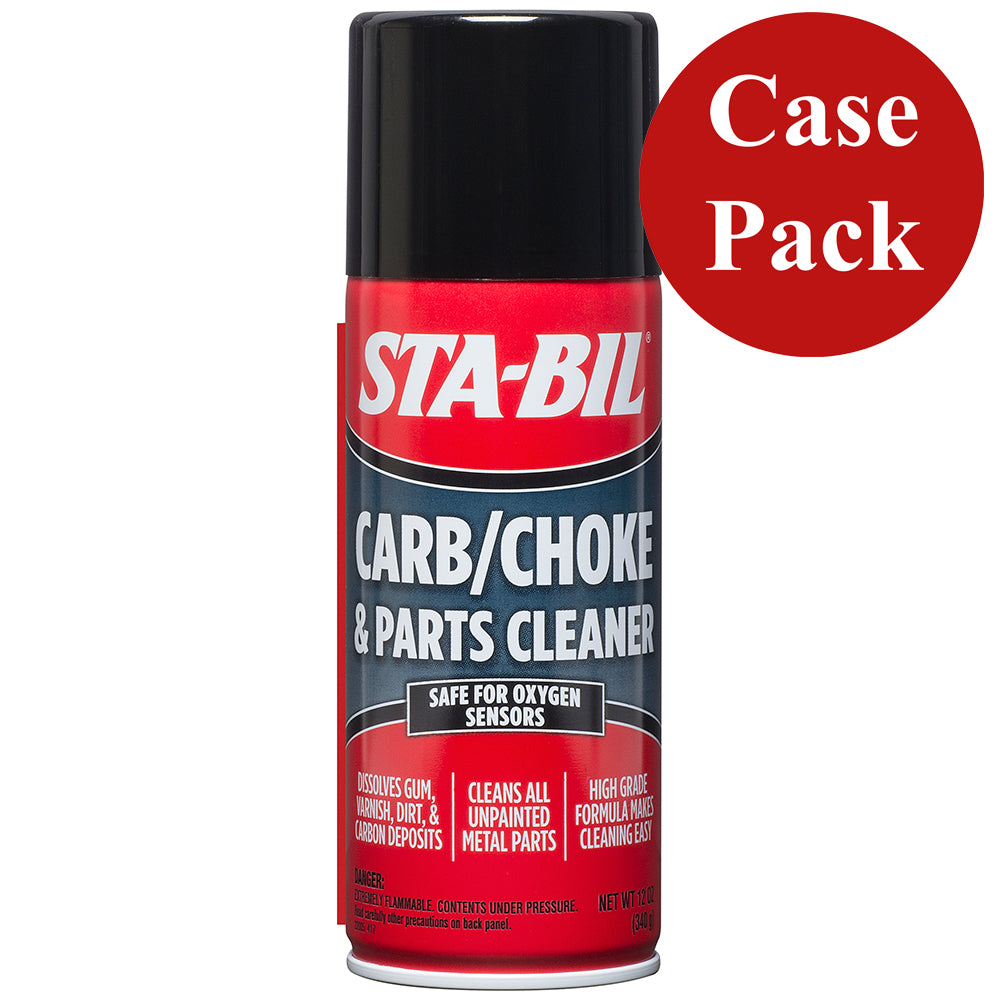 STA-BIL Carb Choke Parts Cleaner - 12.5oz *Case of 12* - Deckhand Marine Supply
