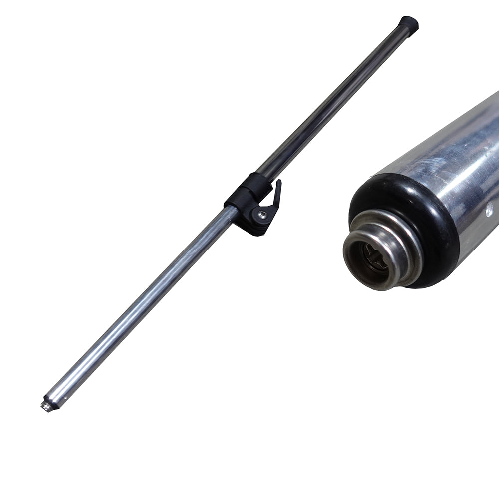 Carver Boat Cover Adjustable Support Pole w/Snap Vinyl End - Deckhand Marine Supply
