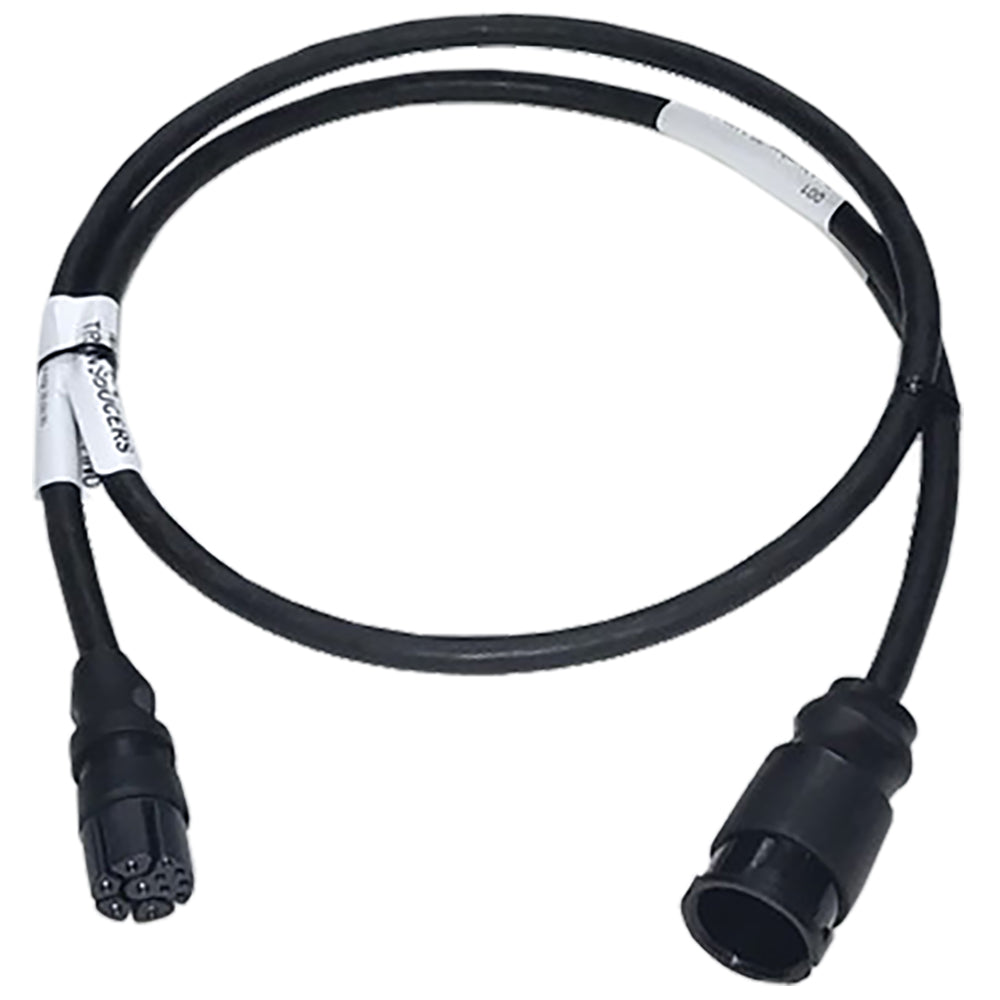 Airmar Raymarine 11-Pin High or Med Mix Match Transducer CHIRP Cable f/CP470 - Deckhand Marine Supply