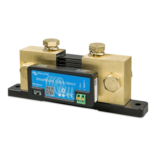 Victron SmartShunt 1000AMP/50MV Bluetooth Smart Battery Shunt - Deckhand Marine Supply
