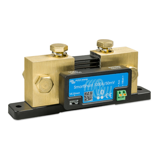 Victron SmartShunt 1000AMP/50MV Bluetooth Smart Battery Shunt - Deckhand Marine Supply