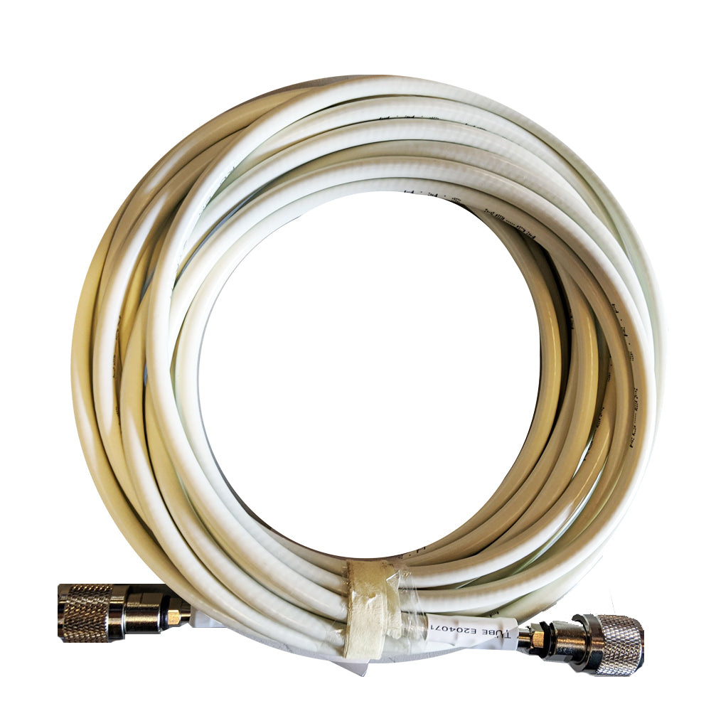 Shakespeare 20 Cable Kit f/Phase III VHF/AIS Antennas - 2 Screw On PL259S RG-8X Cable w/FME Mini Ends Included - Deckhand Marine Supply