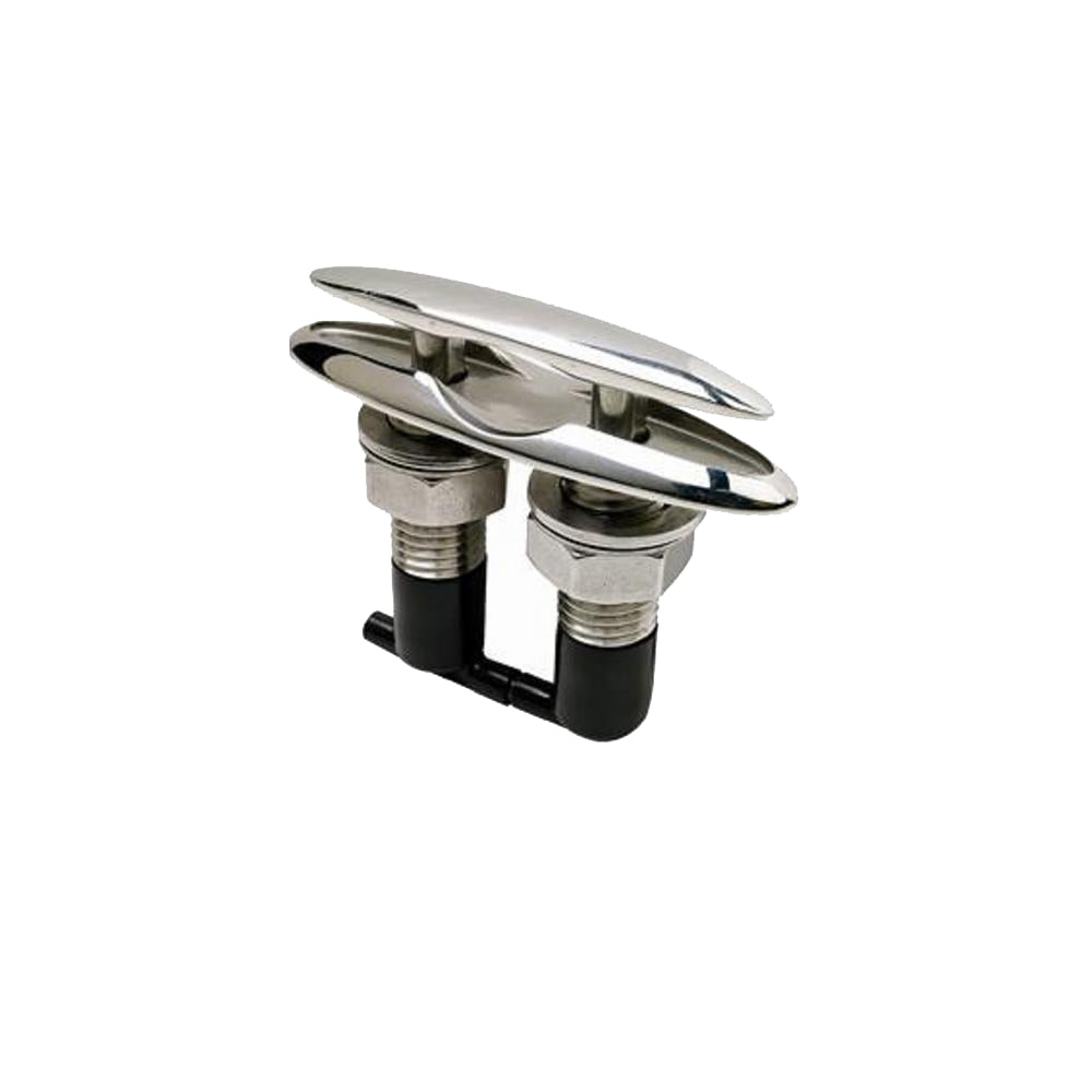 Attwood Neat Cleat Stainless Steel - 6" - Deckhand Marine Supply