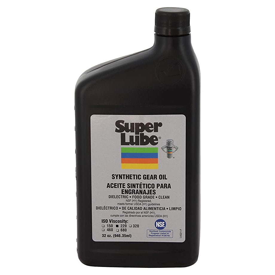 Super Lube Synthetic Gear Oil IOS 220 - 1qt - Deckhand Marine Supply