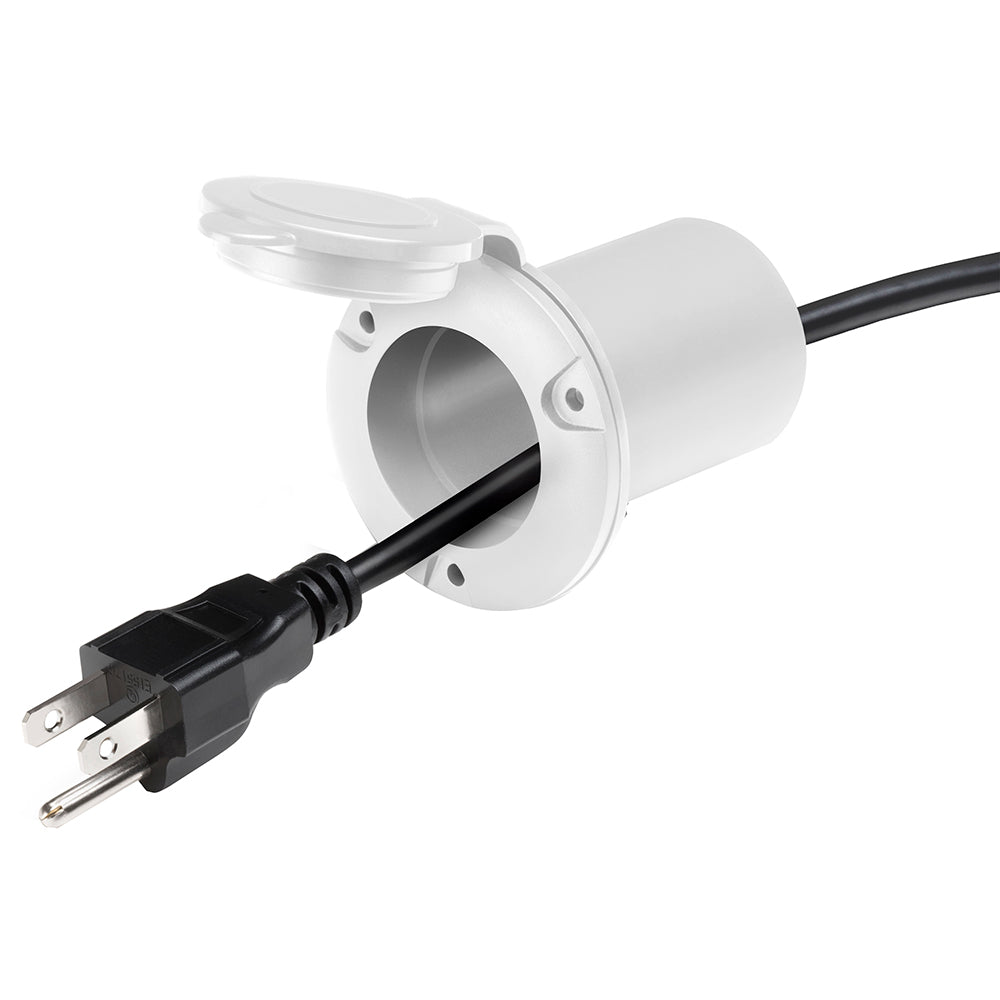 ProMariner Universal AC Plug - White - Deckhand Marine Supply