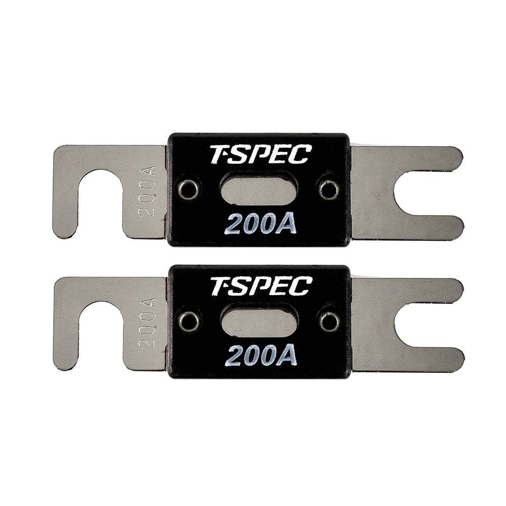 T-Spec V8 Series 200 AMP ANL Fuse - 2 Pack - Deckhand Marine Supply