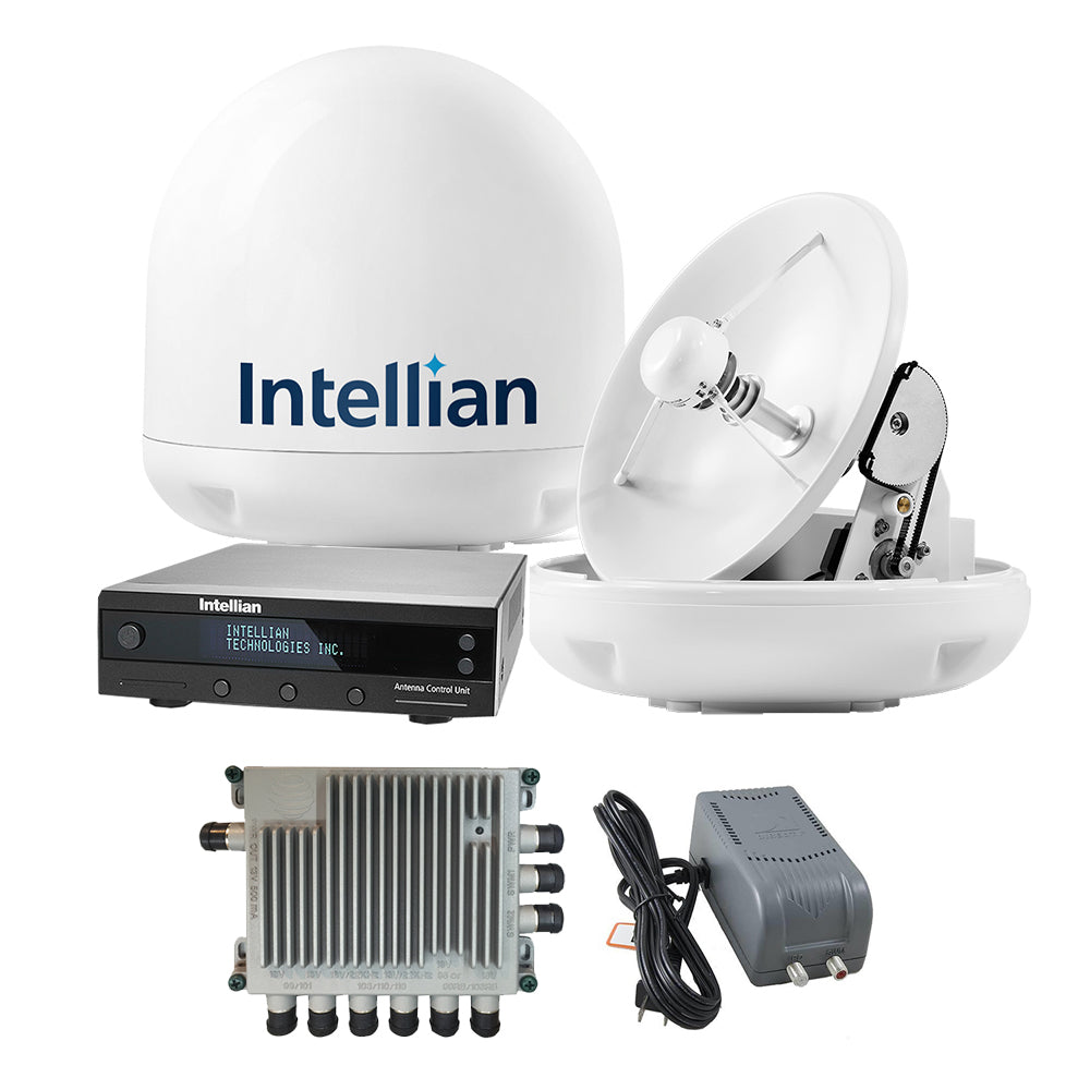 Intellian i3 US System US Canada TV Antenna System SWM-30 Kit - Deckhand Marine Supply