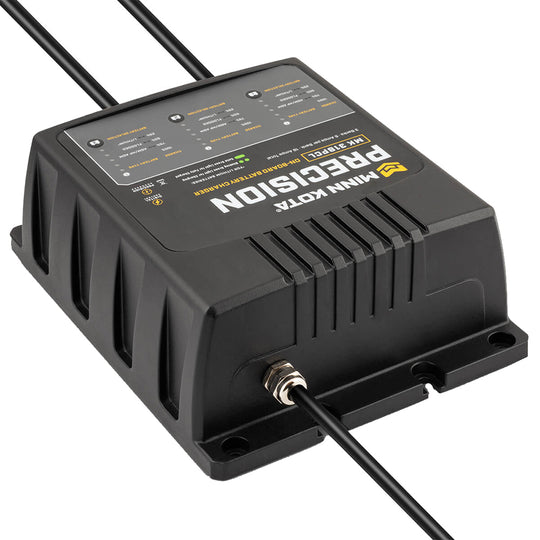 Minn Kota On-Board Precision Charger MK-318 PCL 3 Bank x 6 AMP LI Optimized Charger - Deckhand Marine Supply