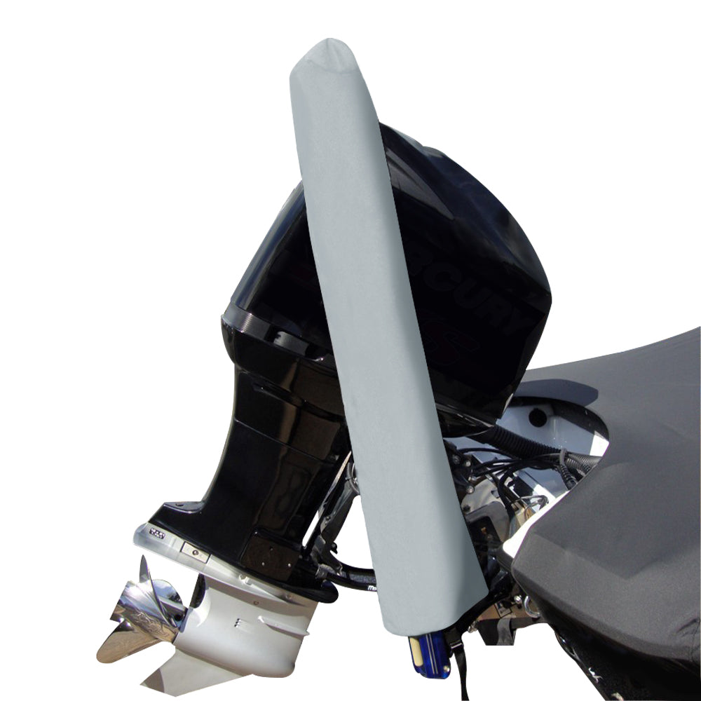 Carver Sun-DURA 8 Power Pole Cover - Grey - Deckhand Marine Supply
