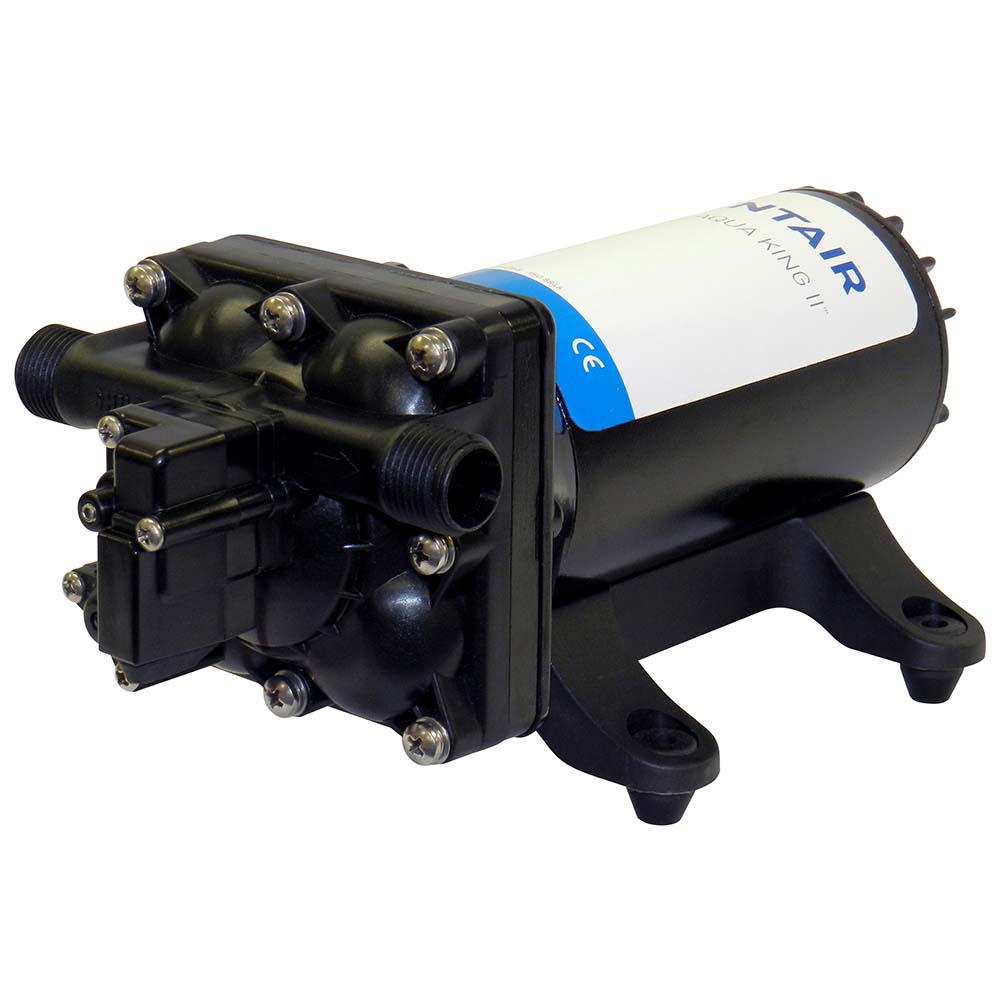 Shurflo by Pentair King II Premium 4.0 24VDC 4.0GPM 55PSI Fresh Water Pressure Pump w/Strainer Fittings - Deckhand Marine Supply