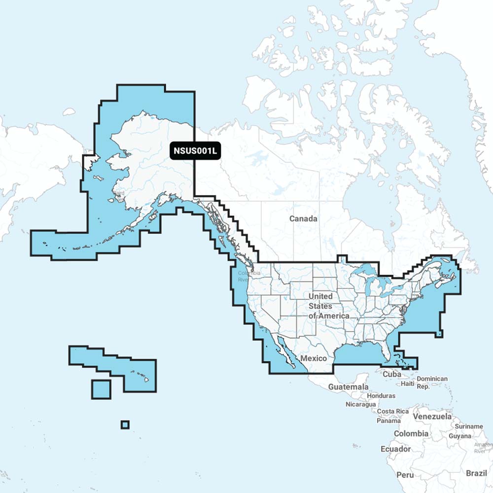 Garmin Navionics+ NSUS001L US Coastal Canada - Deckhand Marine Supply