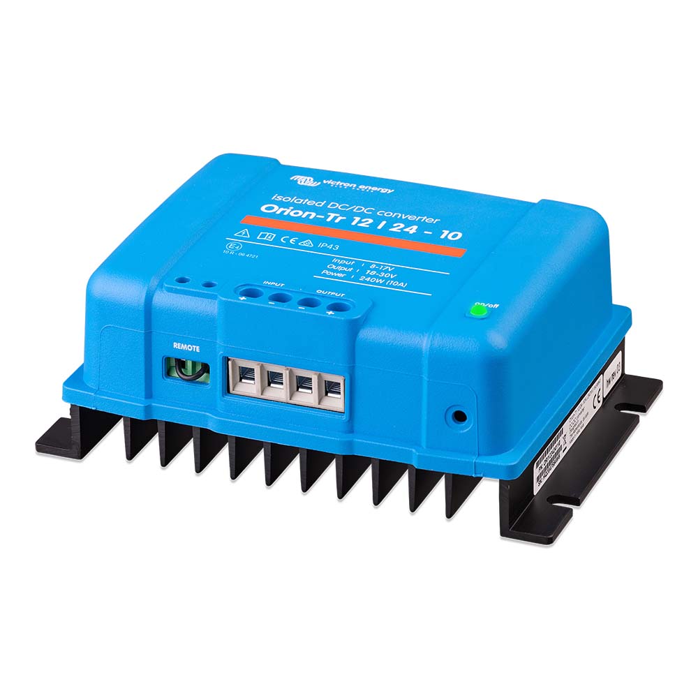 Victron Orion-TR DC-DC Converter - 12 VDC TO 24 VDC - 10A Isolated - Deckhand Marine Supply