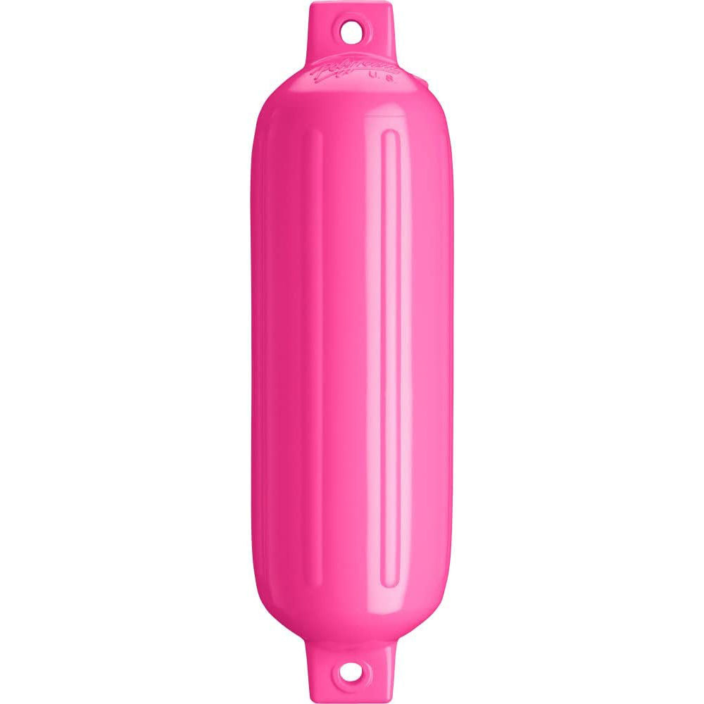 Polyform G-3 Twin Eye Fender 5.5" x 19" - Pink - Deckhand Marine Supply