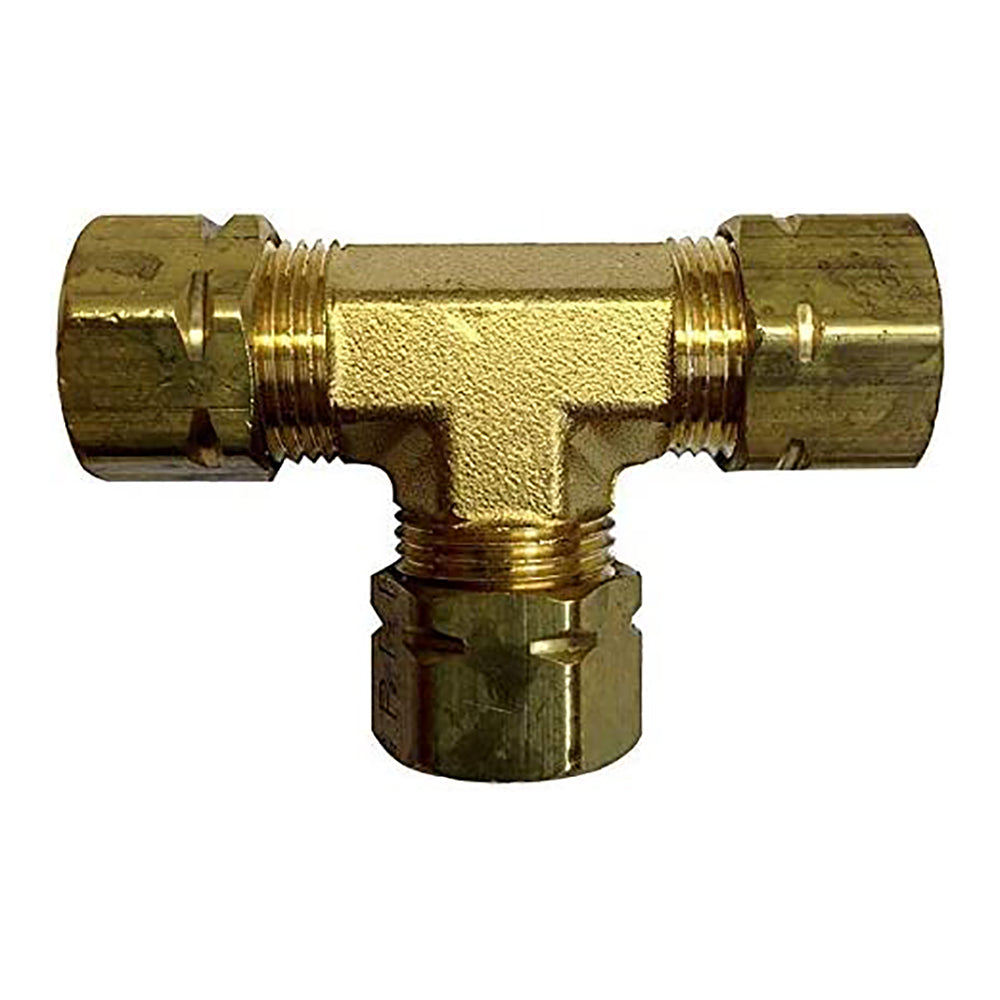 Uflex Union T-Fitting f/3/8" Tube Compression Hose Fittings - Deckhand Marine Supply