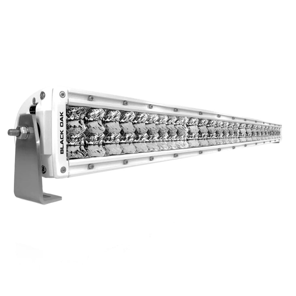 Black Oak 60" Double Row LED Bar - Pro Series 2.0 - 5W Combo White - Deckhand Marine Supply