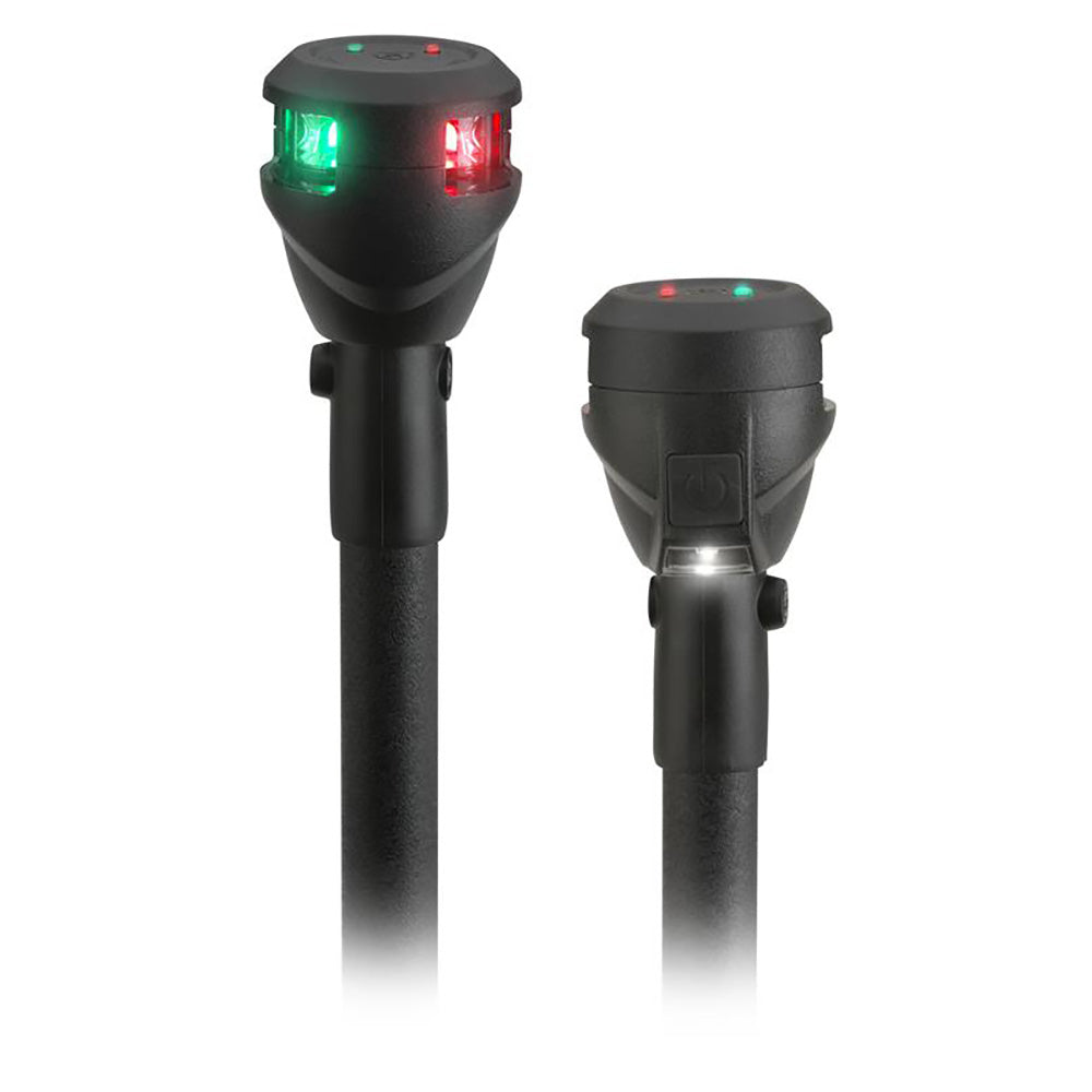 Attwood LightArmor Fast Action Bi-Color Pole Light - 14" 2-Pin - Deckhand Marine Supply