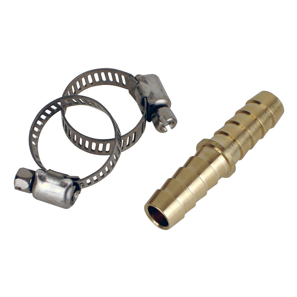 Attwood 3/8" Hose Mender In-Line Fuel Splice Kit w/SS Clamps - Deckhand Marine Supply