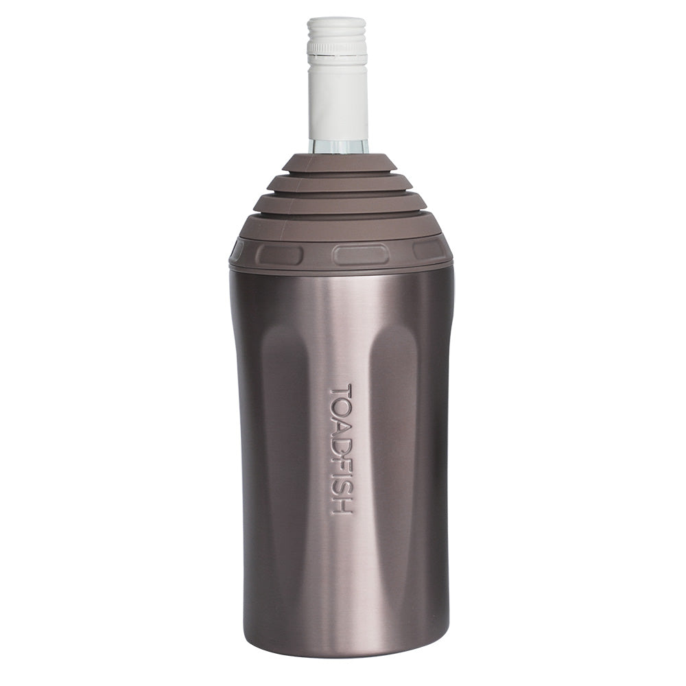 Toadfish Stainless Steel Wine Chiller - Rose Gold - Deckhand Marine Supply