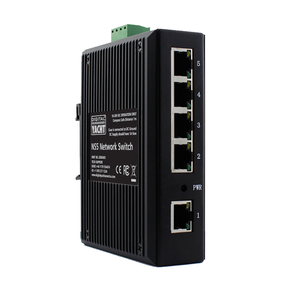 Digital Yacht NS5 5 Port Marine Network Switch - Deckhand Marine Supply