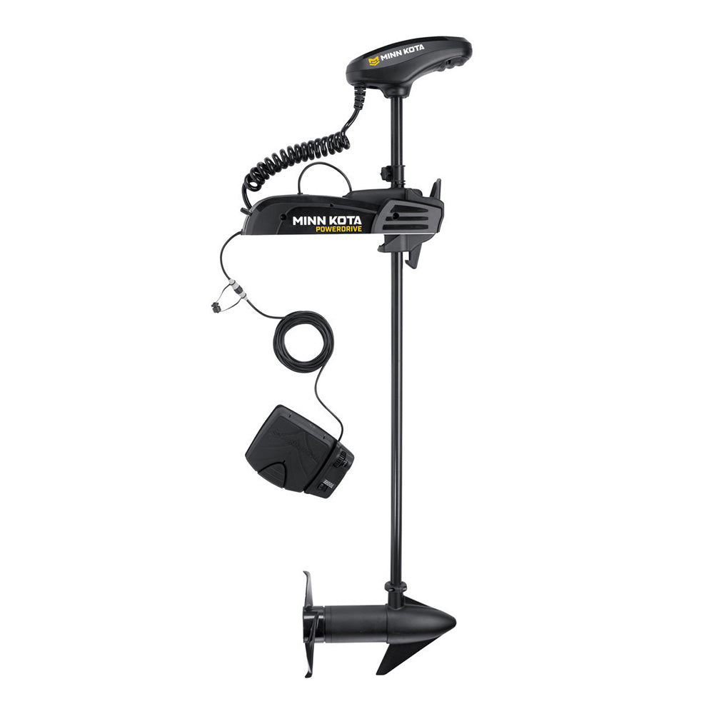 Minn Kota Pontoon PowerDrive 55 Trolling Motor w/Foot Pedal - 12V - 55LB - 48" - Deckhand Marine Supply