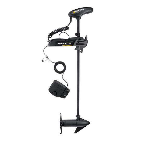 Minn Kota Pontoon PowerDrive 55 Trolling Motor w/Foot Pedal - 12V - 55LB - 48" - Deckhand Marine Supply
