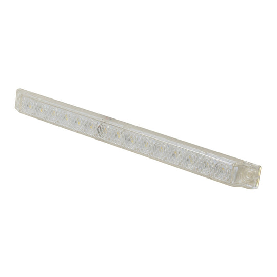 Scandvik 8" LED Light Strip - Blue w/Gasket - 12V - Deckhand Marine Supply