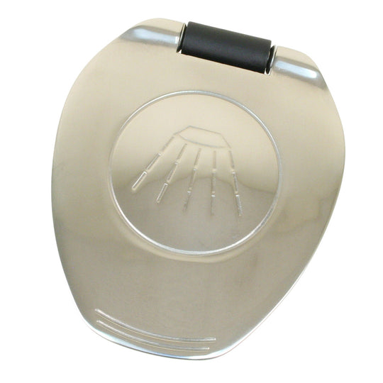 Scandvik Black  SS Recessed Transom Shower Handle/Hose - Vertical/Horizontal Mount - 6 Hose - Deckhand Marine Supply