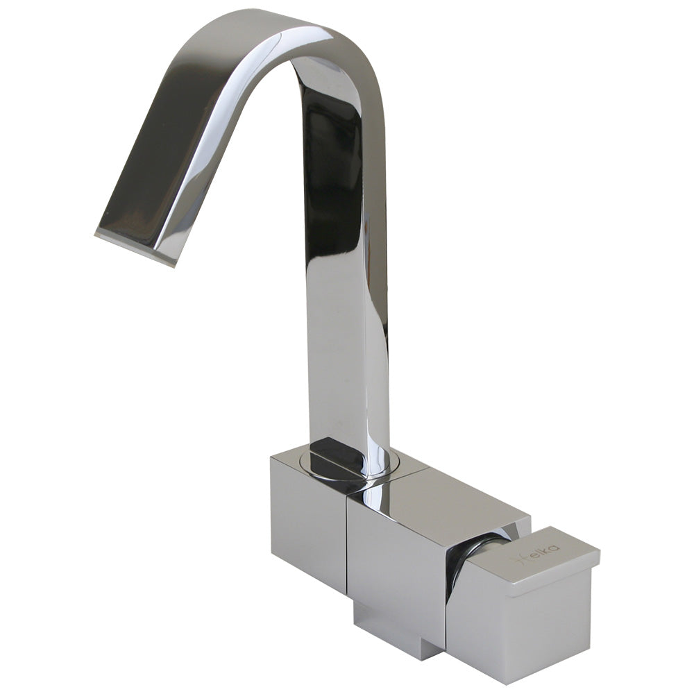 Scandvik Geometric Style Fold Down Mixer - 7.75" Height - Deckhand Marine Supply