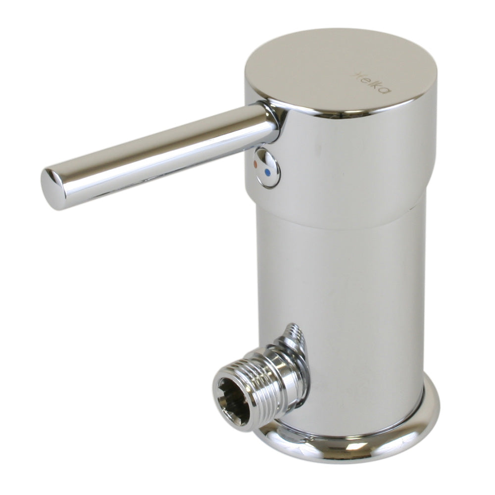 Scandvik Minimalistic Compact Single Level Mixer - Deck Mount - 3/8"  1/2" Fittings - Deckhand Marine Supply
