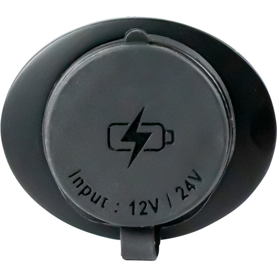 Sea-Dog Oval Surface Mount USB 3.0  USB-C Power Socket - Deckhand Marine Supply