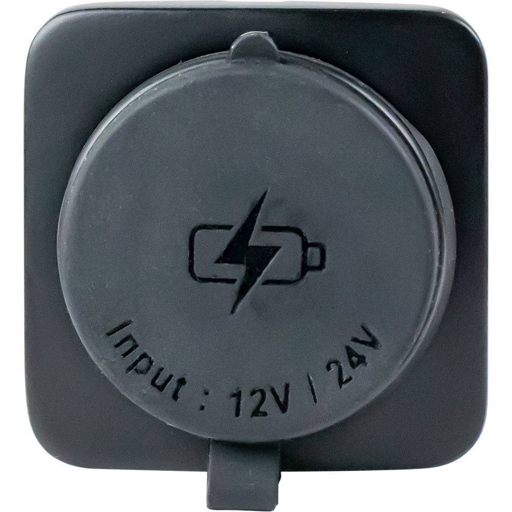 Sea-Dog USB A / USB C Square Surface Mount Power Socket - Deckhand Marine Supply