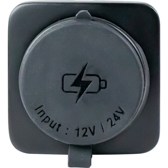 Sea-Dog USB A / USB C Square Surface Mount Power Socket - Deckhand Marine Supply