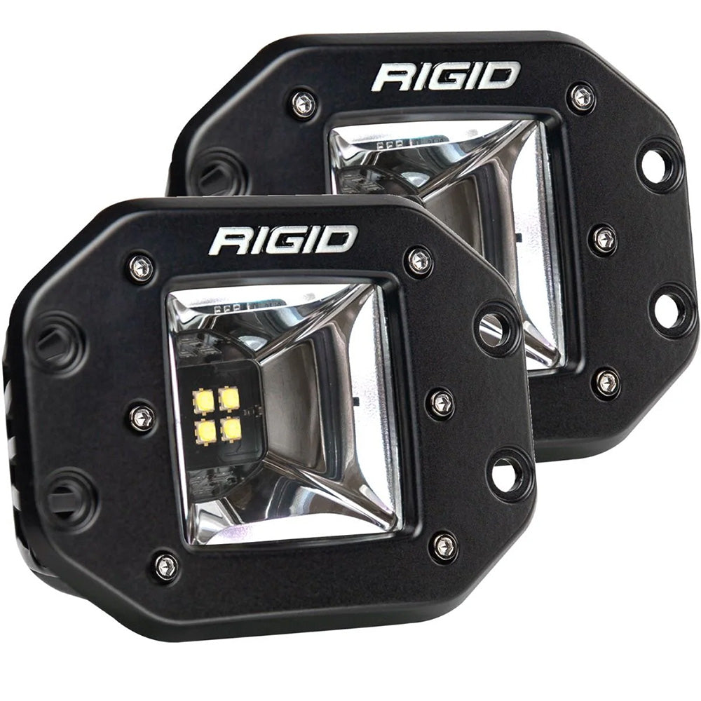 RIGID Industries Radiance Scene - RGBW - Flush Mount - Pair - Deckhand Marine Supply