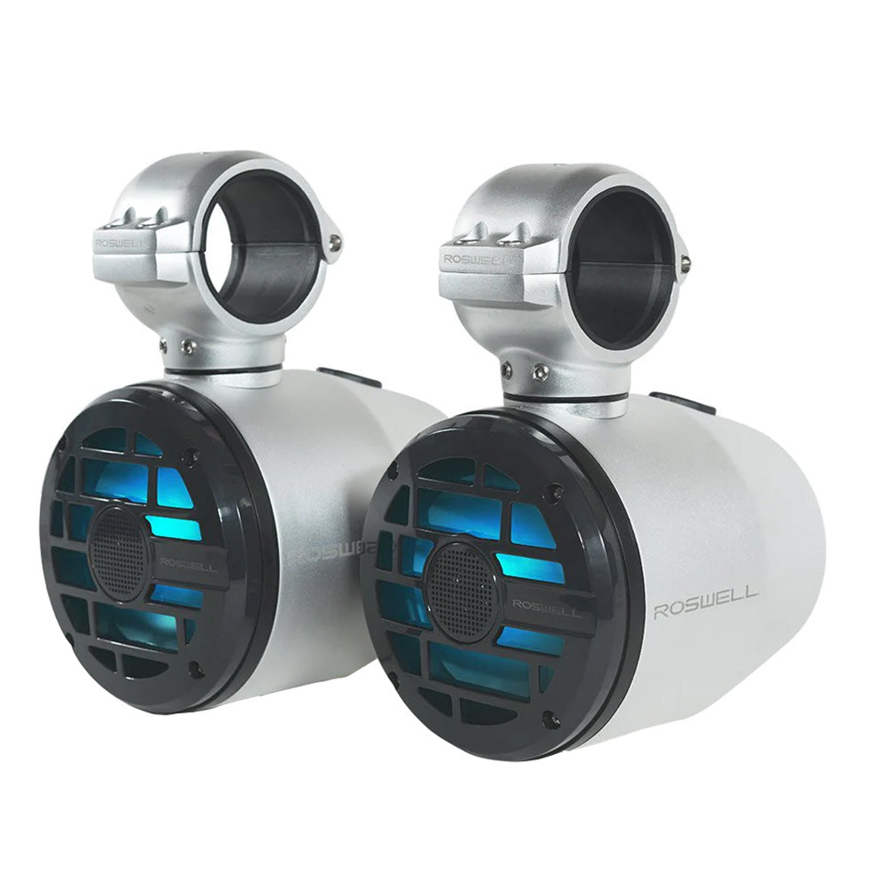 Roswell R 6.5 Tower Speakers - Anthracite Grille - 60W RMS  120W Peak Power - Deckhand Marine Supply