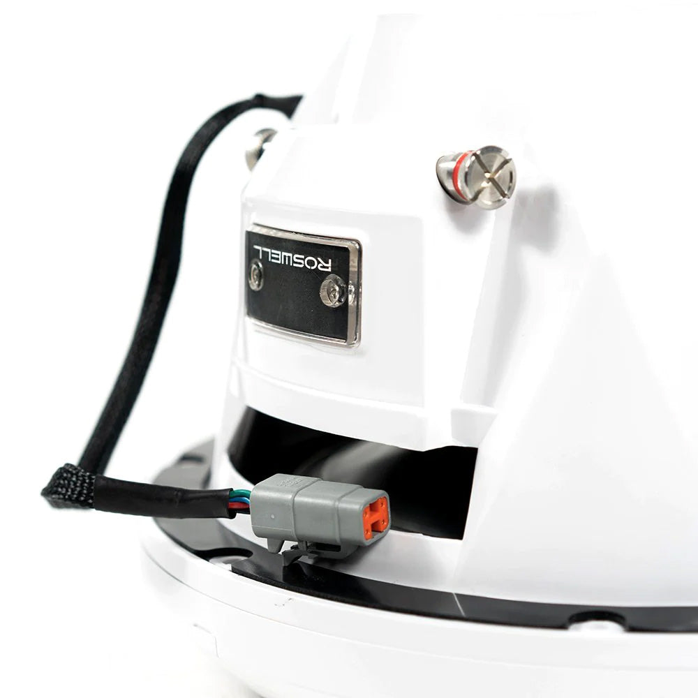 Roswell R1 10" Subwoofer - White - 250W RMS  500W Peak Power - Deckhand Marine Supply