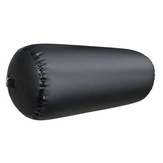 Seipel Marine Specialty Inflatable Fender - 12" x 30" - Black - Deckhand Marine Supply