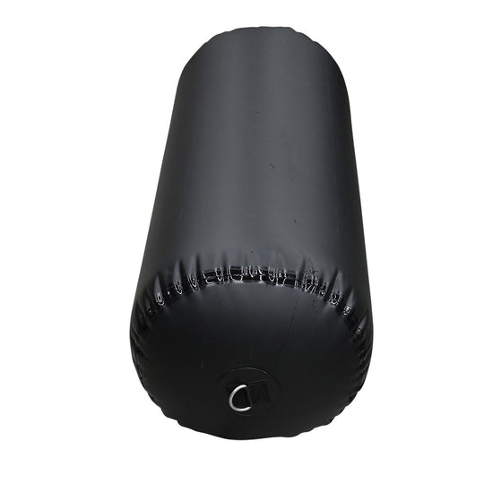 Seipel Marine Specialty Inflatable Fender - 18" x 36" - Black - Deckhand Marine Supply