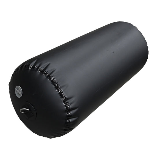 Seipel Marine Specialty Inflatable Fender - 18" x 36" - Black - Deckhand Marine Supply