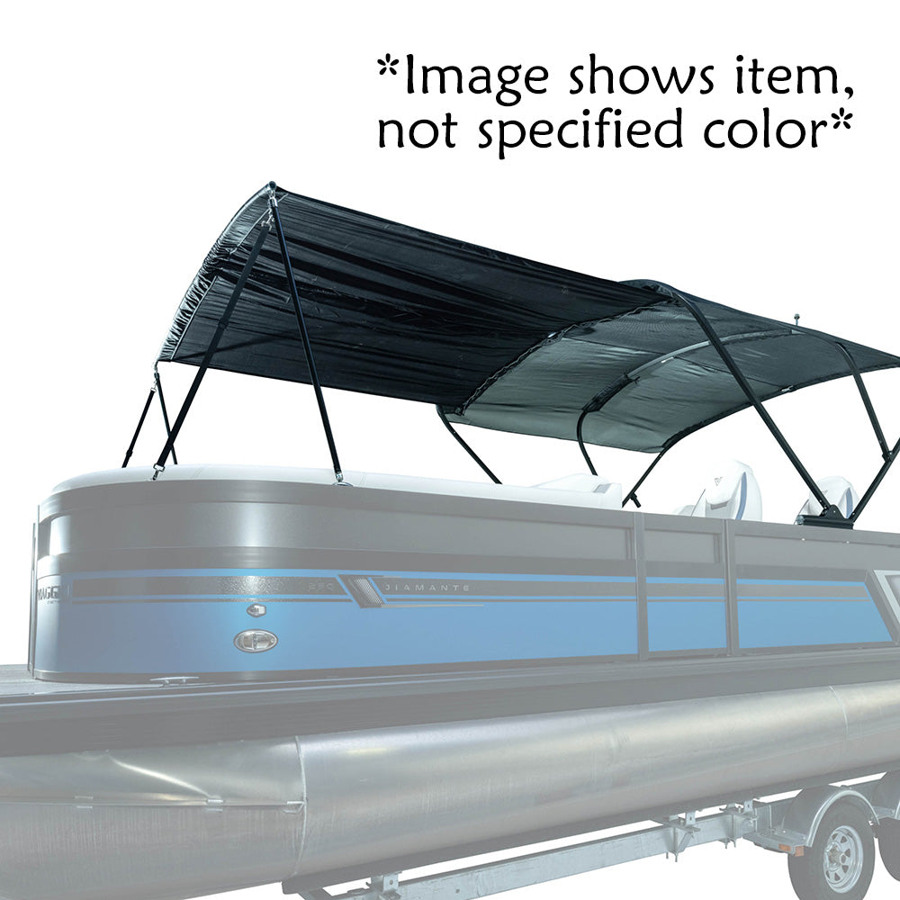 SureShade Bimini Extension f/Power Bimini -7' Chrome Hardware w/Light Sand Canvas - Deckhand Marine Supply
