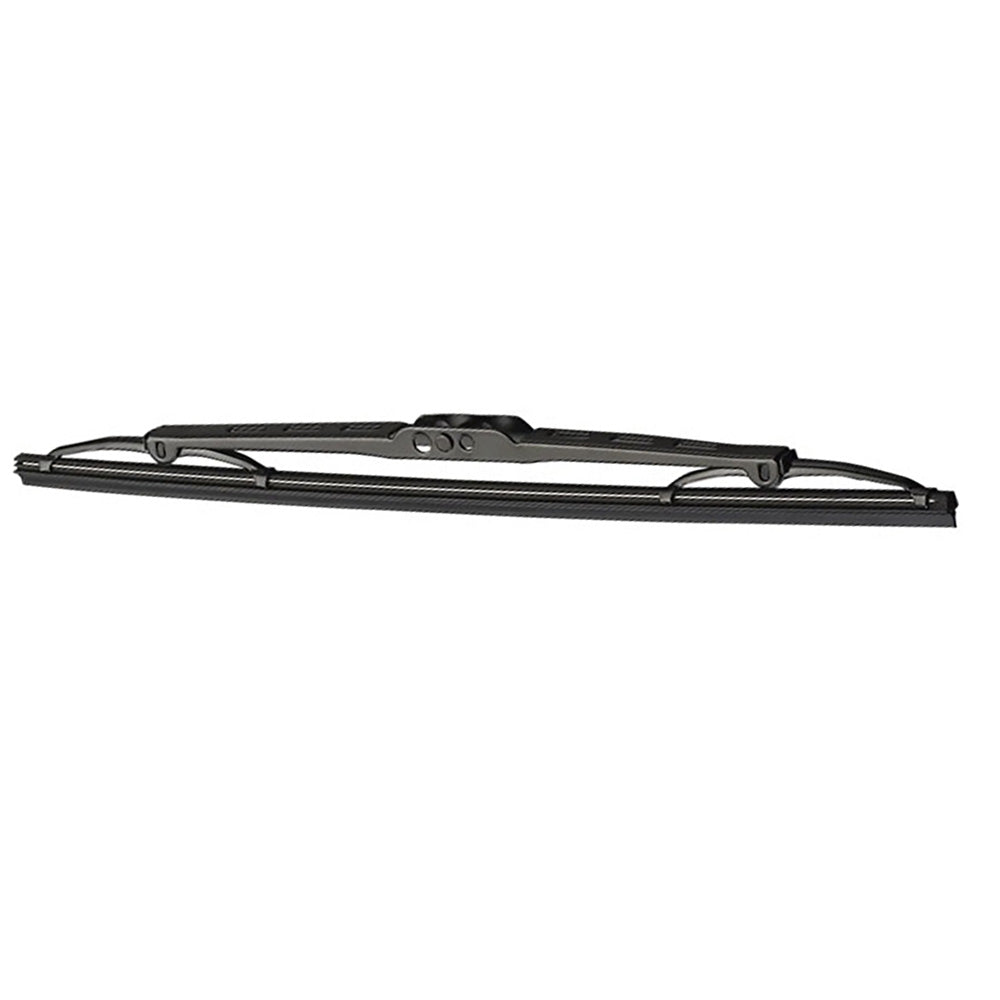 Schmitt Marine Deluxe SS Wiper Blade - 22" - Black Powder Coated - Deckhand Marine Supply