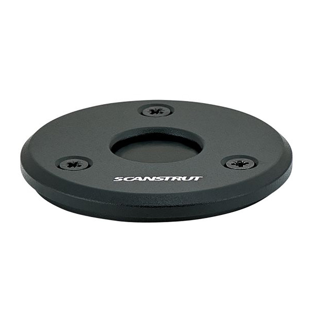 Scanstrut Black Anodized Aluminum Low-Profile Cable Seal - Deckhand Marine Supply