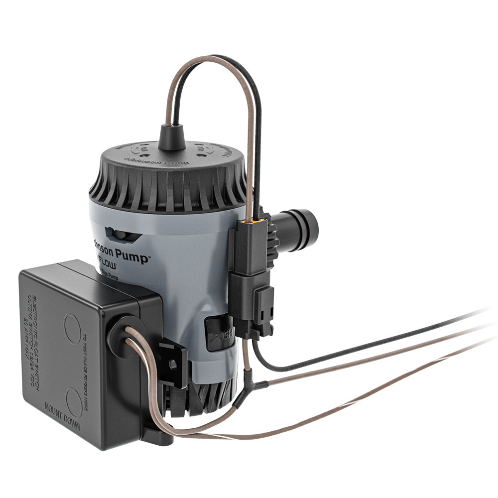 Johnson Pump Aqua Void Ultima Combo 800 GPH Bilge Pump - 12V - Deckhand Marine Supply