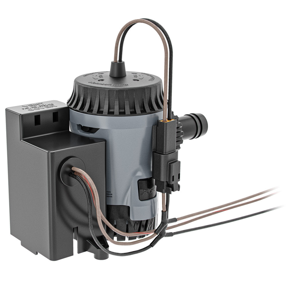 Johnson Pump Aqua Void Electro-Magnetic Combo 800 GPH Bilge Pump - 12V - Deckhand Marine Supply