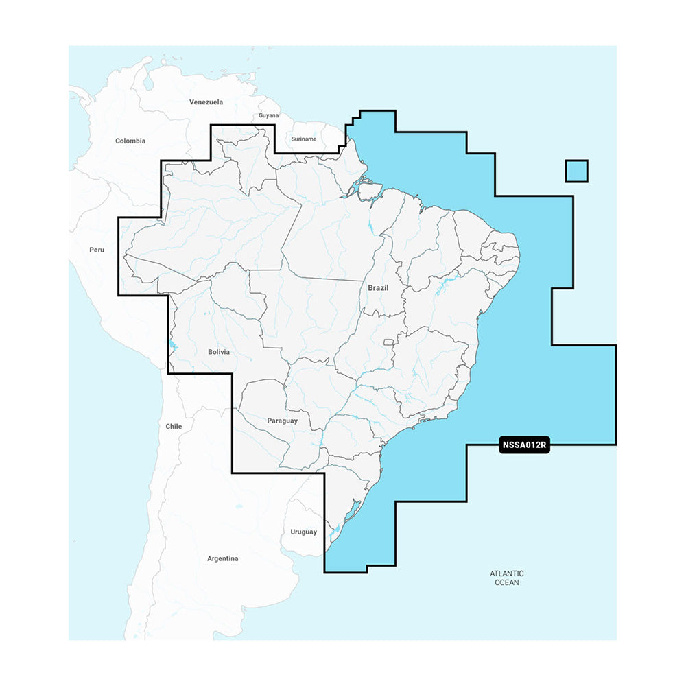 Garmin Navionics+ NSSA012R Brazil - Deckhand Marine Supply