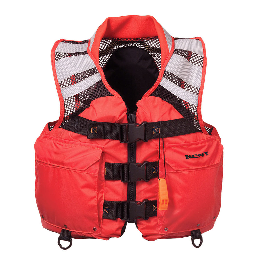 Kent Mesh Search  Rescue Commercial Vest - XL - Deckhand Marine Supply