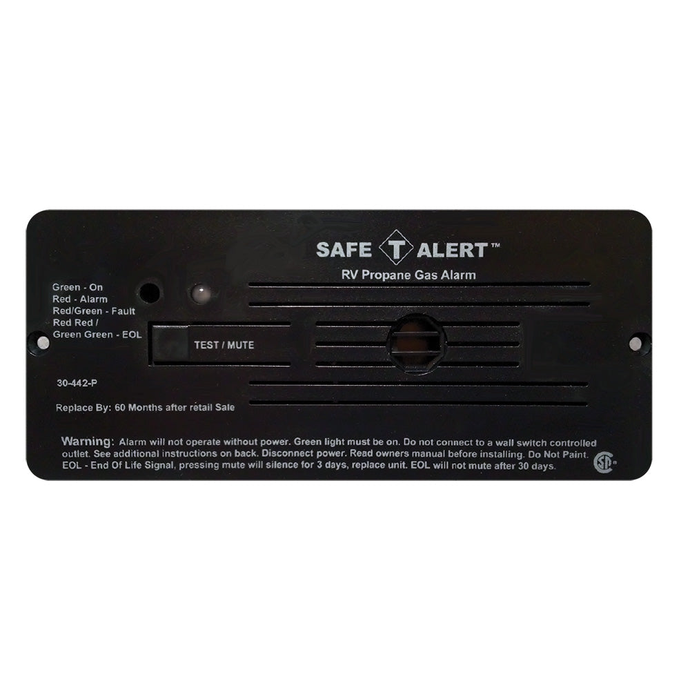 Safe-T-Alert 30 Series 12V RV Propane Alarm - Black - Deckhand Marine Supply