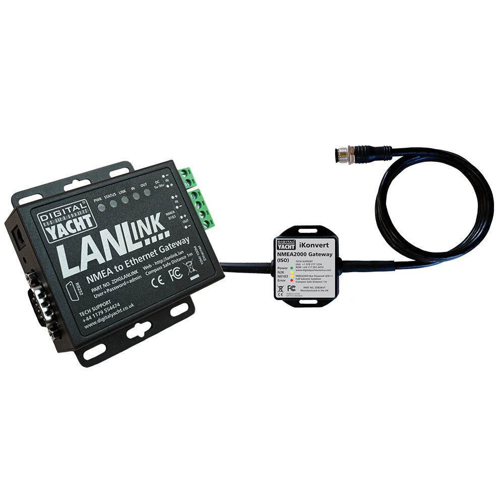 Digital Yacht LANLink NMEA 2000 To Ethernet Gateway - Deckhand Marine Supply