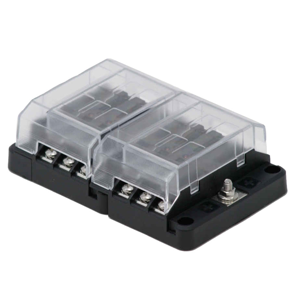 Egis RT Fuse Block 12 Position w/LED Indication - Deckhand Marine Supply
