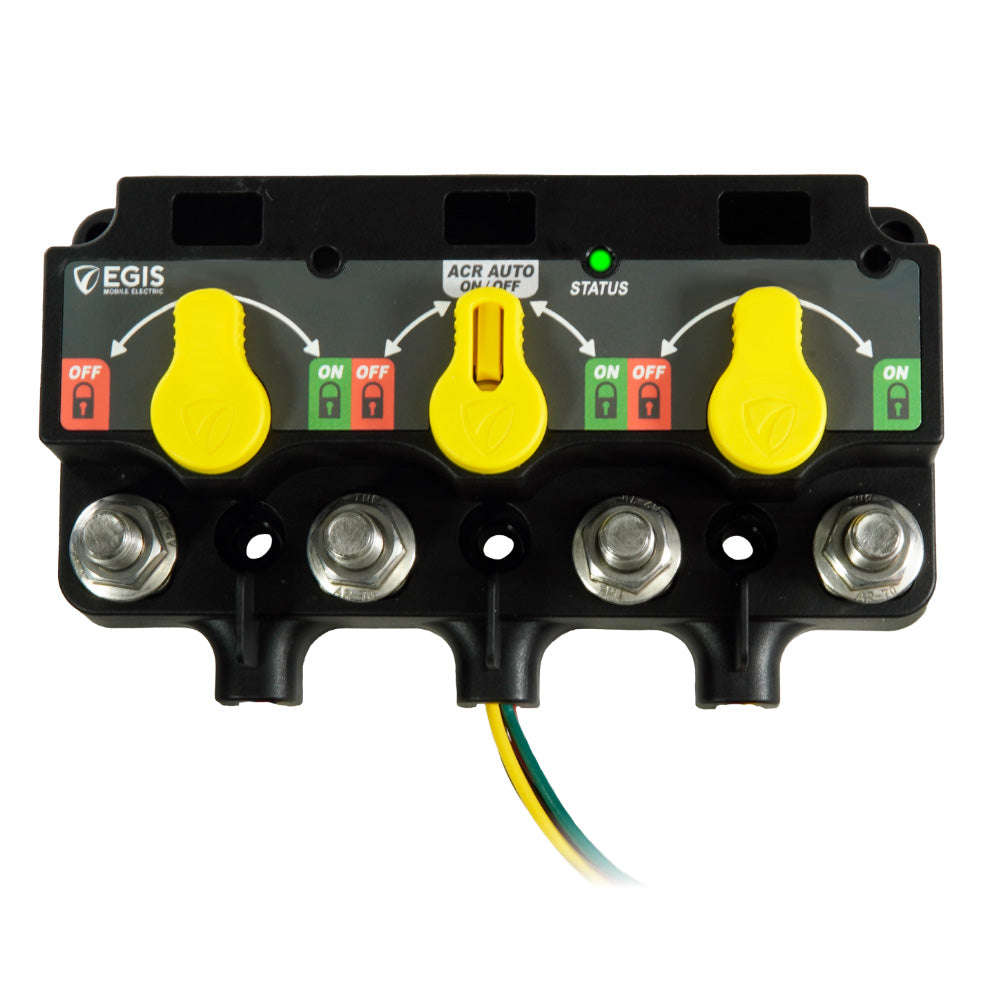 Egis XD Series Triple Flex 2 Mechanical Switch-ACR-Mechanical Switch w/Knobs  DTM Connector - Deckhand Marine Supply